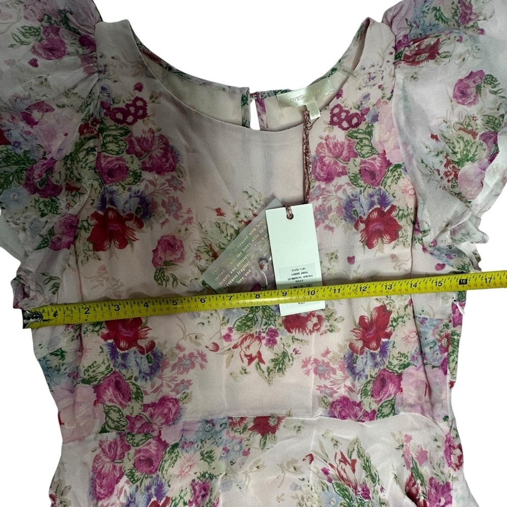 NWT LoveShackFancy Garner Mini Dress in Shimmering Springs 6 - Picture 10 of 14